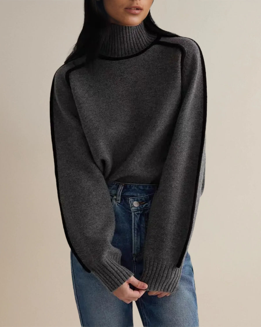 Clara | Rullekrave sweater